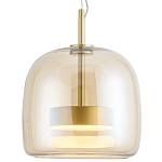 Подвесной светильник Blanton Amber Glass Hanging Lamp 26 варинант исполнения - 1 | Loft Concept в Брянске