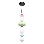 Подвесной светильник фигурный с керамическими элементами 24W LED Fragrant Light варинант исполнения - 3 | Loft Concept в Брянске