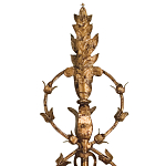 Бра настенное с цветочным мотивом Vintage Luxury варинант исполнения - 1 | Loft Concept в Брянске