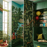 Обои ручная роспись Little London Jubilee Colourway варинант исполнения - 4 | Loft Concept в Брянске