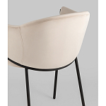 Стул Brace велюр молочный варинант исполнения - 3 | Loft Concept в Брянске