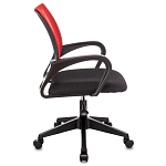 Офисное кресло с основанием из черного пластика Desk chairs Red варинант исполнения - 3 | Loft Concept в Брянске