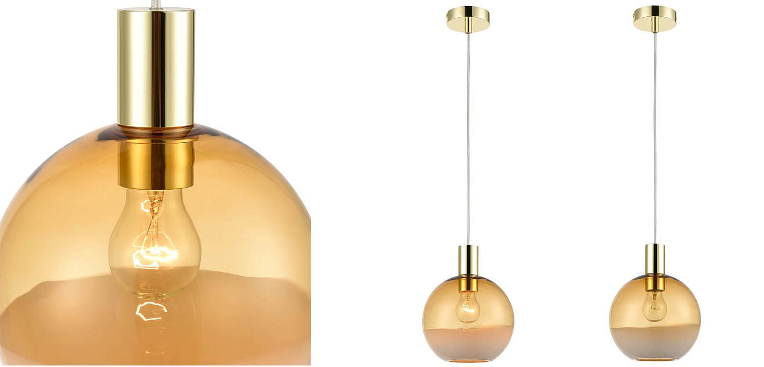 Подвесной светильник Rachel amber Подвесной светильник Rachel amber - Loft-Concept в Брянске