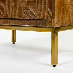 Прикроватная тумба с фактурным фасадом Termite варинант исполнения - 6 | Loft Concept в Брянске