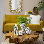 Ваза фарфоровая с ручной росписью Leopard Collection  варинант исполнения - 8 | Loft Concept в Брянске