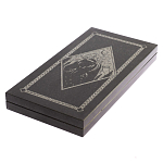 Подарочные нарды из натурального камня с гравировкой Backgammon from Stone варинант исполнения - 7 | Loft Concept в Брянске