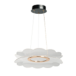 Люстра с прозрачным волнистым плафоном в форме цветка Ethereal Bloom варинант исполнения - 2 | Loft Concept в Брянске