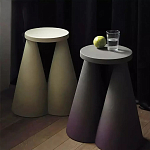 Дизайнерский журнальный стол на 2-х конусообразных ножках Epykopy варинант исполнения - 4 | Loft Concept в Брянске