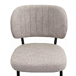 Стул мягкий с серо-бежевой буклированной обивкой Inspiration from Provence варинант исполнения - 5 | Loft Concept в Брянске