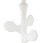 Настольная лампа с белым каркасом и тканевым абажуром Natural Stems варинант исполнения - 2 | Loft Concept в Брянске