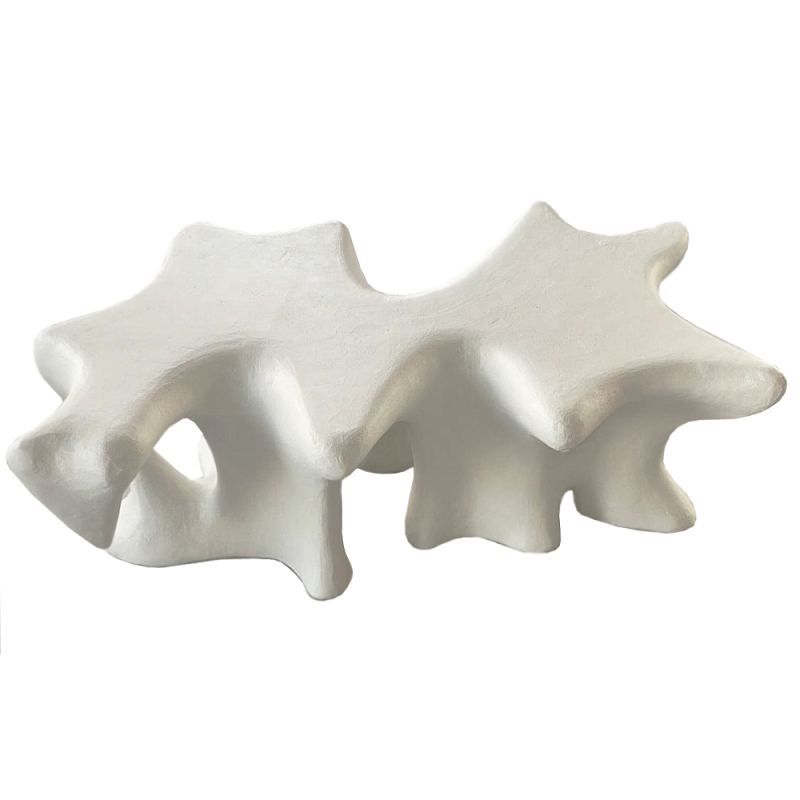Кофейный стол природной формы Sirius White Coffee Table Молочный Кофейный стол природной формы Sirius White Coffee Table Молочный в Брянске | Loft Concept