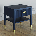 Прикроватная тумбочка с ящиком Elsa Dreams Blue варинант исполнения - 1 | Loft Concept в Брянске