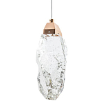 Подвесной светильник Soar Hanging Lamp Gold Transparent Прозрачный варинант исполнения - 1 | Loft Concept в Брянске