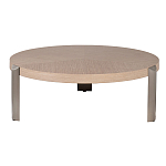 Столик журнальный круглый со светлым шпоном Light Veneer Table варинант исполнения - 5 | Loft Concept в Брянске