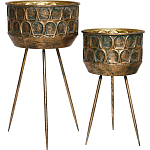 Железное кашпо Boston варинант исполнения - 1 | Loft Concept в Брянске