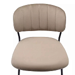 Стул Singer Chair без подлокотников светло-коричневый Велюр варинант исполнения - 4 | Loft Concept в Брянске