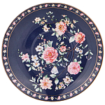 Чайный сервиз из фарфора синий на 6 персон 14 предметов Flower Porcelain Collection варинант исполнения - 3 | Loft Concept в Брянске