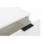 Комод белый с 3-мя ящиками Strict Lines  варинант исполнения - 5 | Loft Concept в Брянске