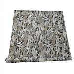 Мебельная ткань Шенилл коричневый принт 280 см T2-146 варинант исполнения - 3 | Loft Concept в Брянске