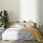 Постельное белье из сатина с рисунком 200х220 см Aurora Allure Sprout варинант исполнения - 2 | Loft Concept в Брянске