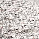 Кресло вращающееся круглой формы из серого шенилла Favorite Vacation Place варинант исполнения - 3 | Loft Concept в Брянске