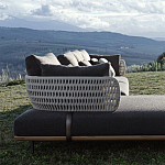 Дизайнерский модульный уличный диван SWAY Modular Sofa варинант исполнения - 9 | Loft Concept в Брянске