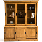 Витрина из массива сосны Cobbett Wood Showcase варинант исполнения - 2 | Loft Concept в Брянске