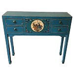 Консоль в китайском стиле с 4-мя ящиками Chinese Elm Console Table варинант исполнения - 1 | Loft Concept в Брянске