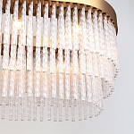 Люстра подвесная овальная со стеклянными трубками Nembus варинант исполнения - 3 | Loft Concept в Брянске