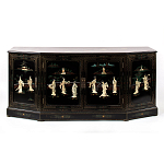 Комод в китайском стиле Chinese Black Chest of Drawers Нидерланды варинант исполнения - 1 | Loft Concept в Брянске