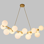 Люстра подвесная с белыми лампами в форме шара Felicitat варинант исполнения - 4 | Loft Concept в Брянске