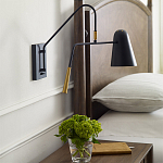 Бра черного цвета с конусным плафоном Feiss варинант исполнения - 6 | Loft Concept в Брянске