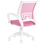 Офисное кресло с основанием из белого пластика Desk chairs Pink варинант исполнения - 5 | Loft Concept в Брянске