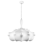Подвесной светильник с белым фигурным абажуром и мягкими волнистыми краями Cloud Motion  варинант исполнения - 17 | Loft Concept в Брянске