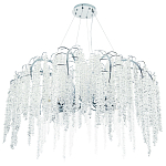Люстра с хрустальными подвесками Bunch of Crystal Berries Silver Chandelier 12 варинант исполнения - 1 | Loft Concept в Брянске