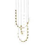 Люстра подвесная светодиодная с круглыми плафонами белого цвета PEARLS Suspension 39  варинант исполнения - 3 | Loft Concept в Брянске