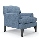 Мебельная ткань Шенилл голубой цвет 138 см T4-26 варинант исполнения - 3 | Loft Concept в Брянске