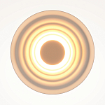 Бра круглое Soft Halo белый варинант исполнения - 2 | Loft Concept в Брянске