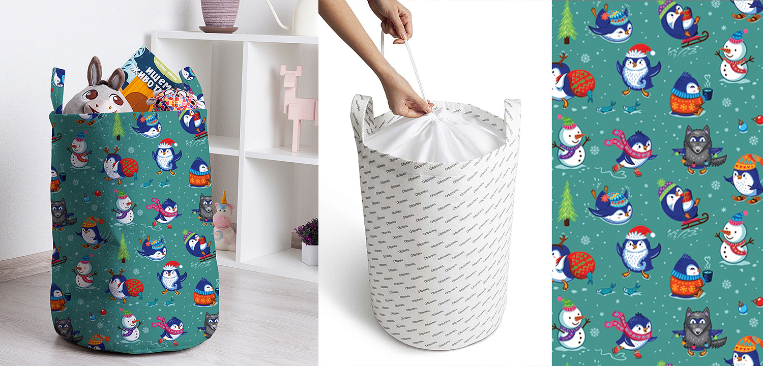 Корзина New Year Team Basket Корзина New Year Team Basket - Loft-Concept в Брянске