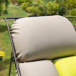 Дизайнерское разноцветное кресло на металлическом каркасе с подставкой для ног Poltronova Plasma Armchair варинант исполнения - 13 | Loft Concept в Брянске