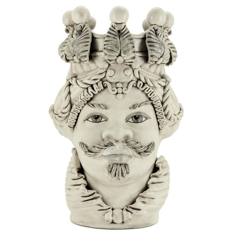 Ваза Vase Moro Man Neutral Big Бежевый Ваза Vase Moro Man Neutral Big Бежевый в Брянске | Loft Concept