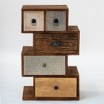 Тумба необычной формы с выдвижными ящиками Shift варинант исполнения - 2 | Loft Concept в Брянске