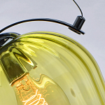 Подвесной светильник со стеклянном плафоном в форме бокала Kaleido варинант исполнения - 28 | Loft Concept в Брянске