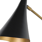 Бра с черными конусообразным плафоном Contrasting Lamps варинант исполнения - 1 | Loft Concept в Брянске