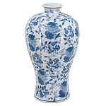 Ваза фарфоровая высокая с синими цветочными мотивами Independence варинант исполнения - 2 | Loft Concept в Брянске