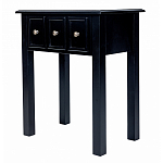 Черная тумба с выдвижным ящиком Monica варинант исполнения - 2 | Loft Concept в Брянске