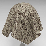 Мебельная ткань Шенилл коричневый цвет 138 см T4-28 варинант исполнения - 3 | Loft Concept в Брянске