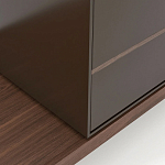 ТВ-тумба  из орехового дерева Marco Wooden TV Stand варинант исполнения - 8 | Loft Concept в Брянске