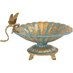 Фарфоровая чаша Золотая стрекоза Marlo Turi варинант исполнения - 1 | Loft Concept в Брянске