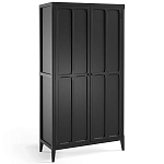 Шкаф черный Silva Black Cabinet варинант исполнения - 2 | Loft Concept в Брянске